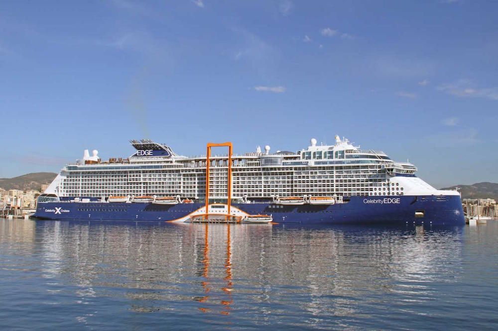 Der erste Mallorca-Besuch der 'Celebrity Edge'