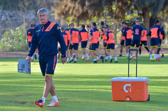 Entrenamiento de la UDLP en Las Burras