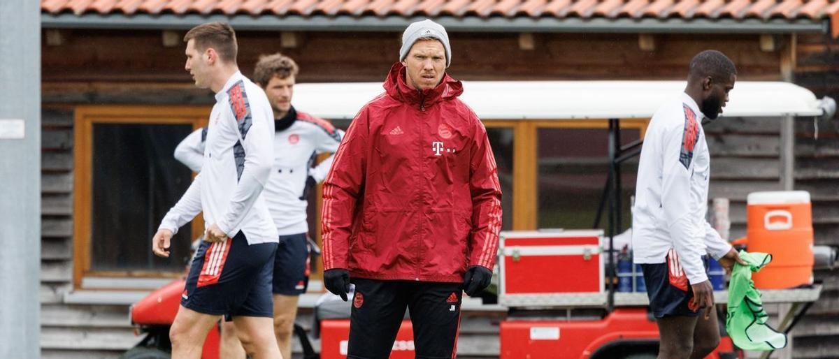 El entrenador del Bayern Munich, Julian Nagelsmann.