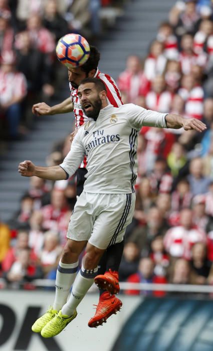 Las mejores imágenes del partido entre el Athletic y el Real Madrid en San Mamés.