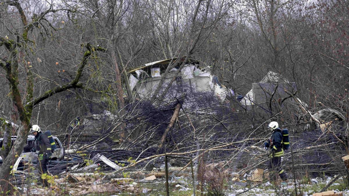 Muere un piloto español en el accidente de un avión de carga de DHL en Lituania.