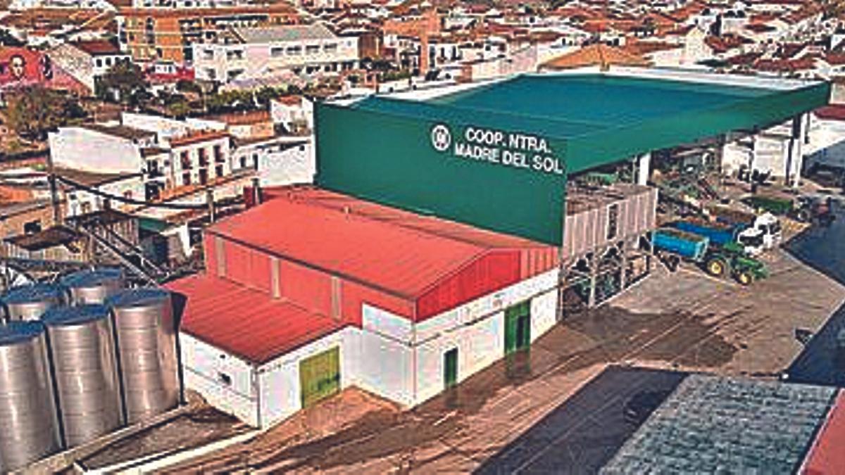 Vista general de las instalaciones de la cooperativa Nuestra Madre del Sol.