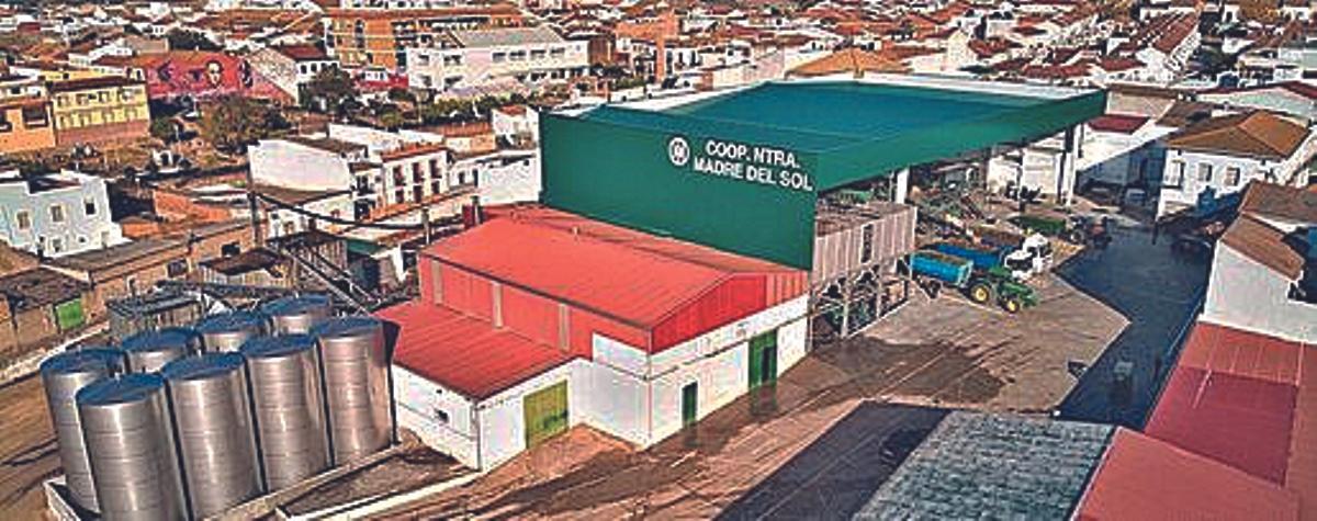 Vista general de las instalaciones de la cooperativa Nuestra Madre del Sol.