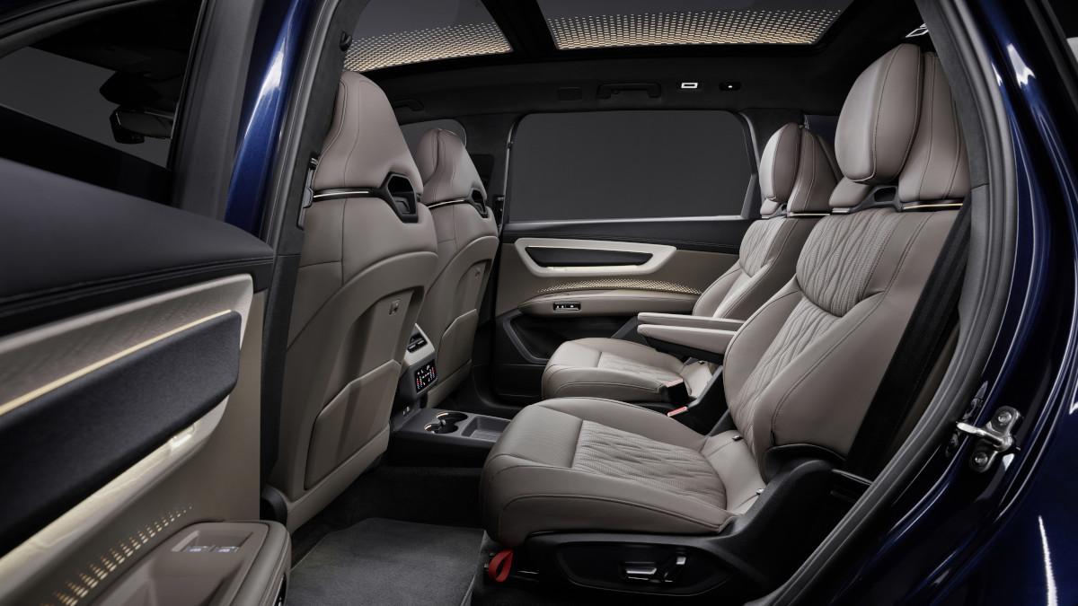 Asientos posteriores del Audi Q9