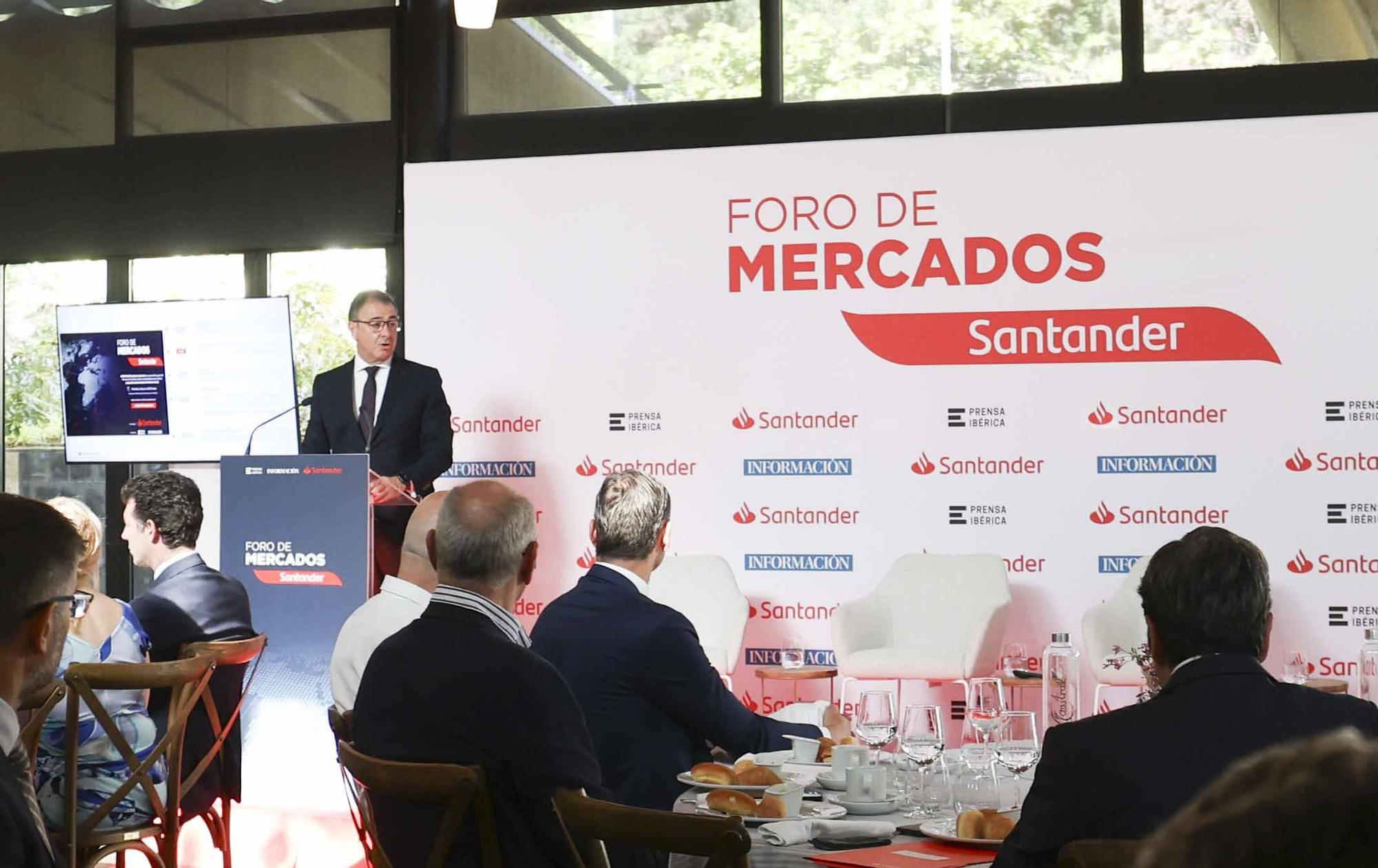 Así ha sido el Foro de Mercados del Banco Santader