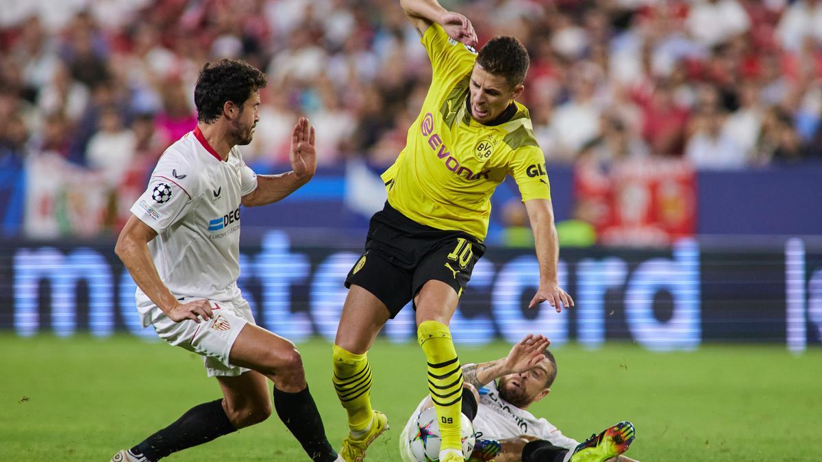 Sevilla y Borussia Dortmund en el Sánchez Pizjuán