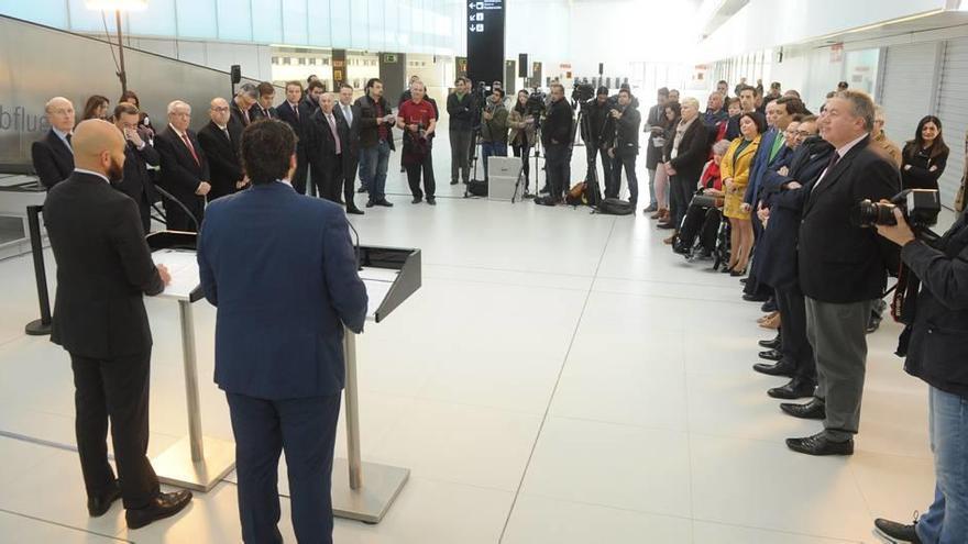 El aeropuerto de Corvera abrirá a final de año con los vuelos de San Javier