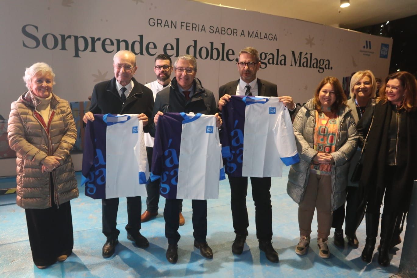 Inauguración de la Feria Sabor a Málaga en el Paseo del Parque