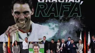 La casa del deporte español rinde un merecido homenaje a Nadal: "Nos equivocamos si lo juzgamos por los títulos"