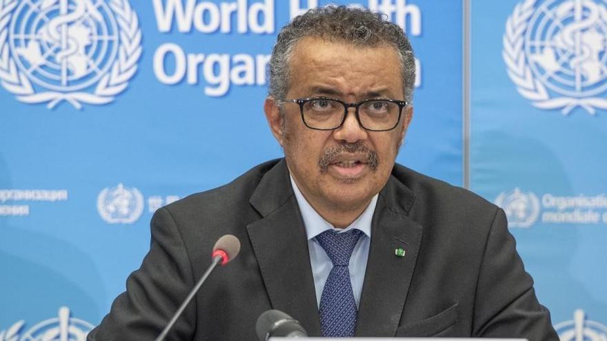 Tedros Adhanom , director general de la OMS.