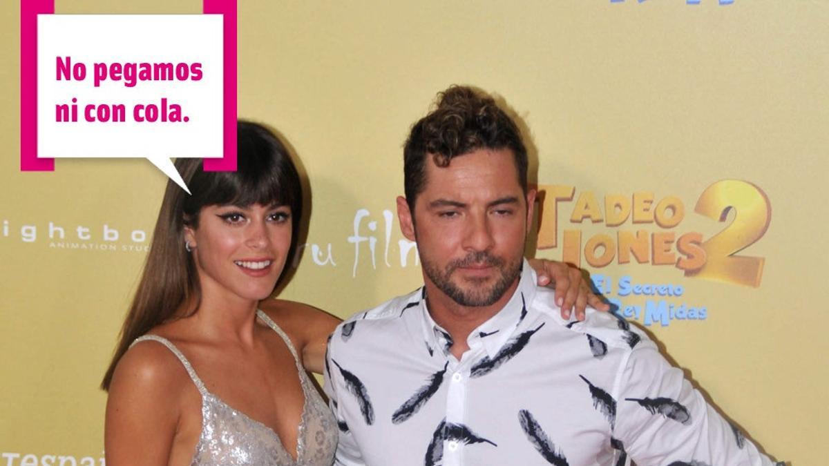 David Bisbal y Tini Stoessel en el estreno de 'Tadeo Jones 2'