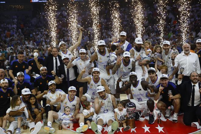 El Real Madrid conquista la Liga ACB