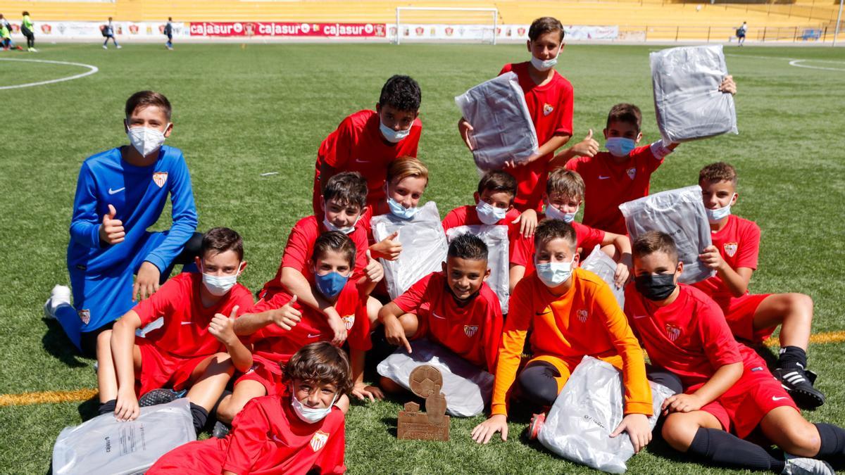 El Sevilla FC se proclamó campeón de la categoría Alevín de la 8ª edición de la Cajasur Cup.