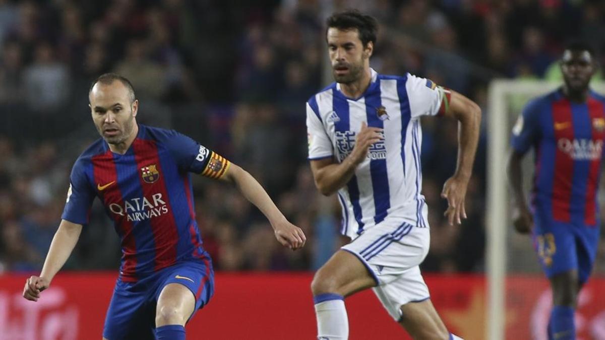 A Xabi Prieto se le ha atragantado durante toda su carrera el Camp Nou
