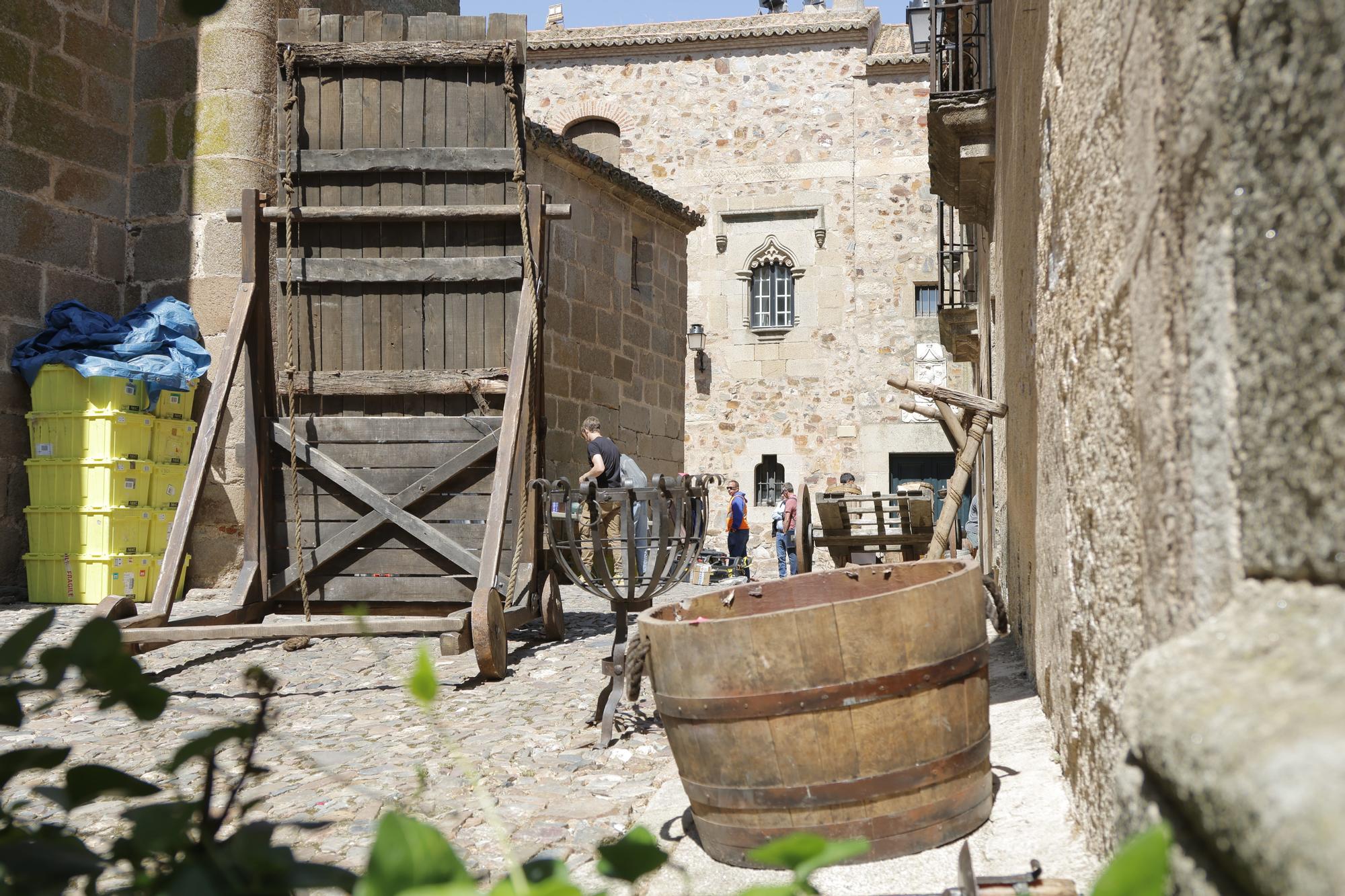 La Fuente de los Leones vuelve a Cáceres