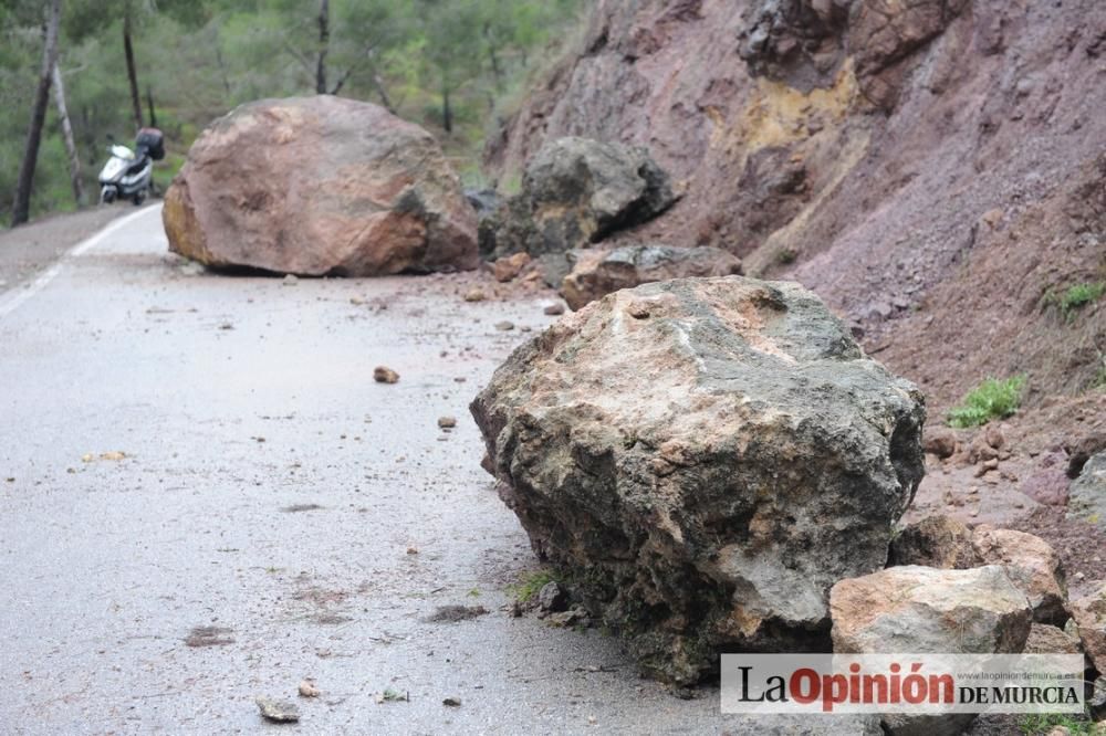 Las consecuencias del temporal en Murcia