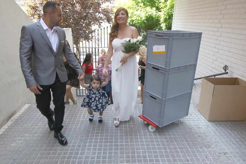 Galería gráfica: Las últimas bodas de los viejos juzgados de 12 de Octubre.