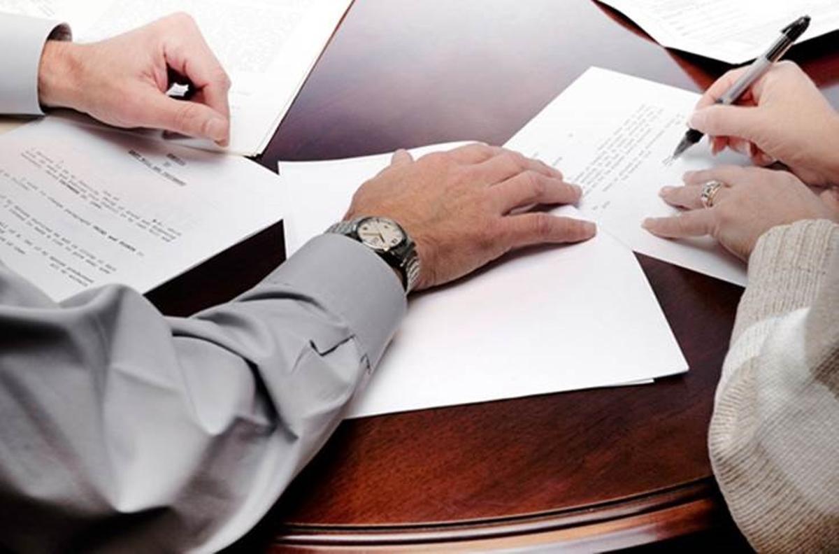 Firma de una herencia