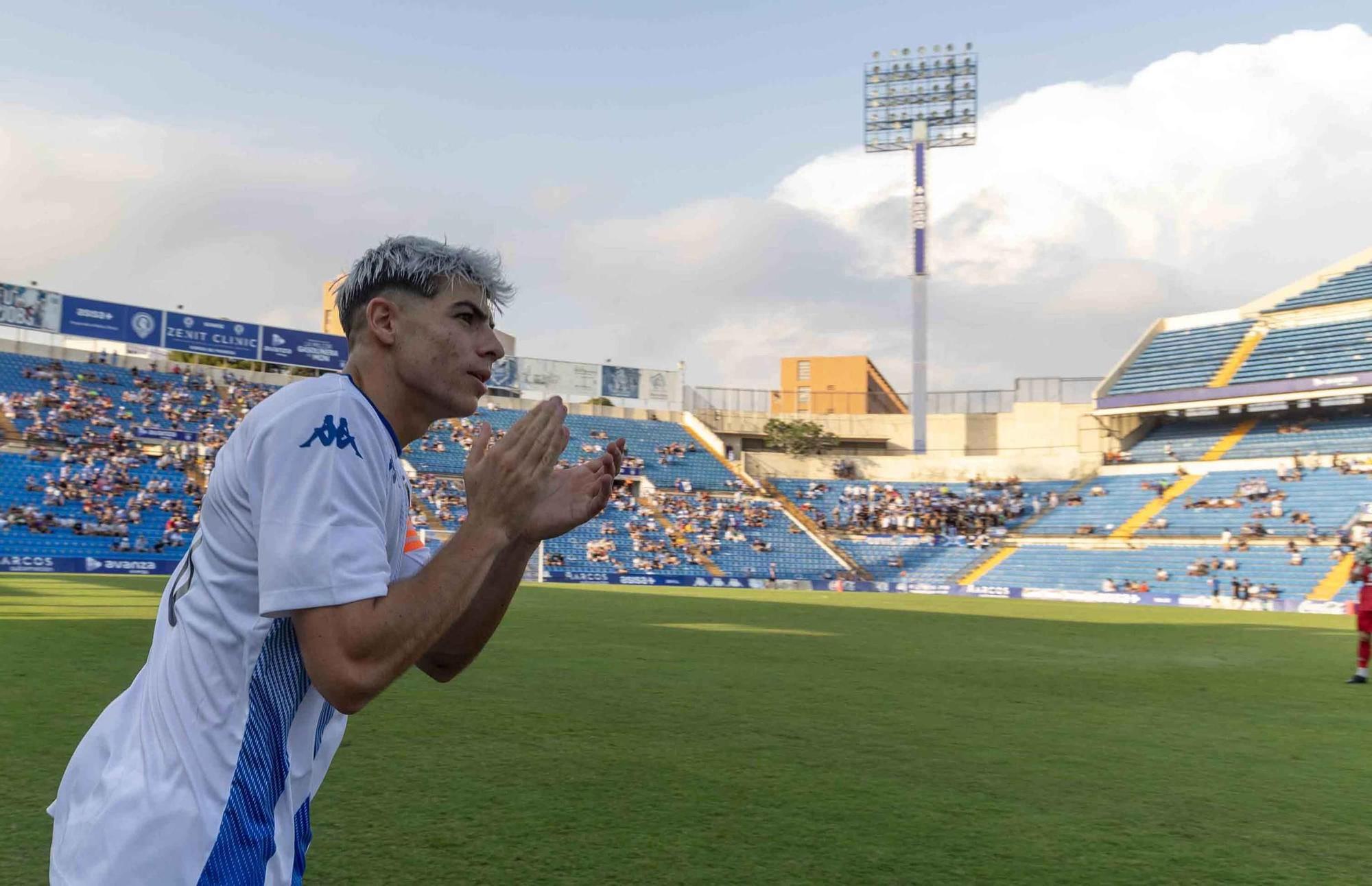 El Hércules celebra el 50 aniversario del Rico Pérez ganando el Trofeo Ciudad de Alicante ante el Alavés