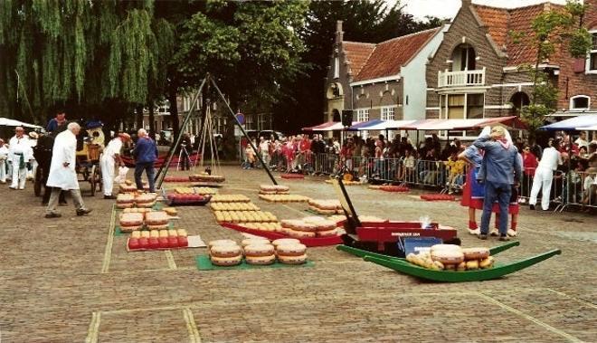 Holanda. Mercados del queso