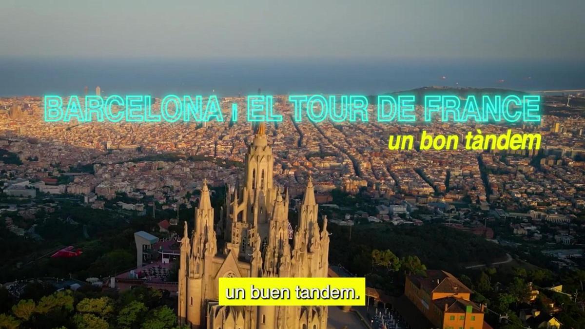Así ha presentado el Ayuntamiento de Barcelona en París el paso del Tour de 2026 por la ciudad