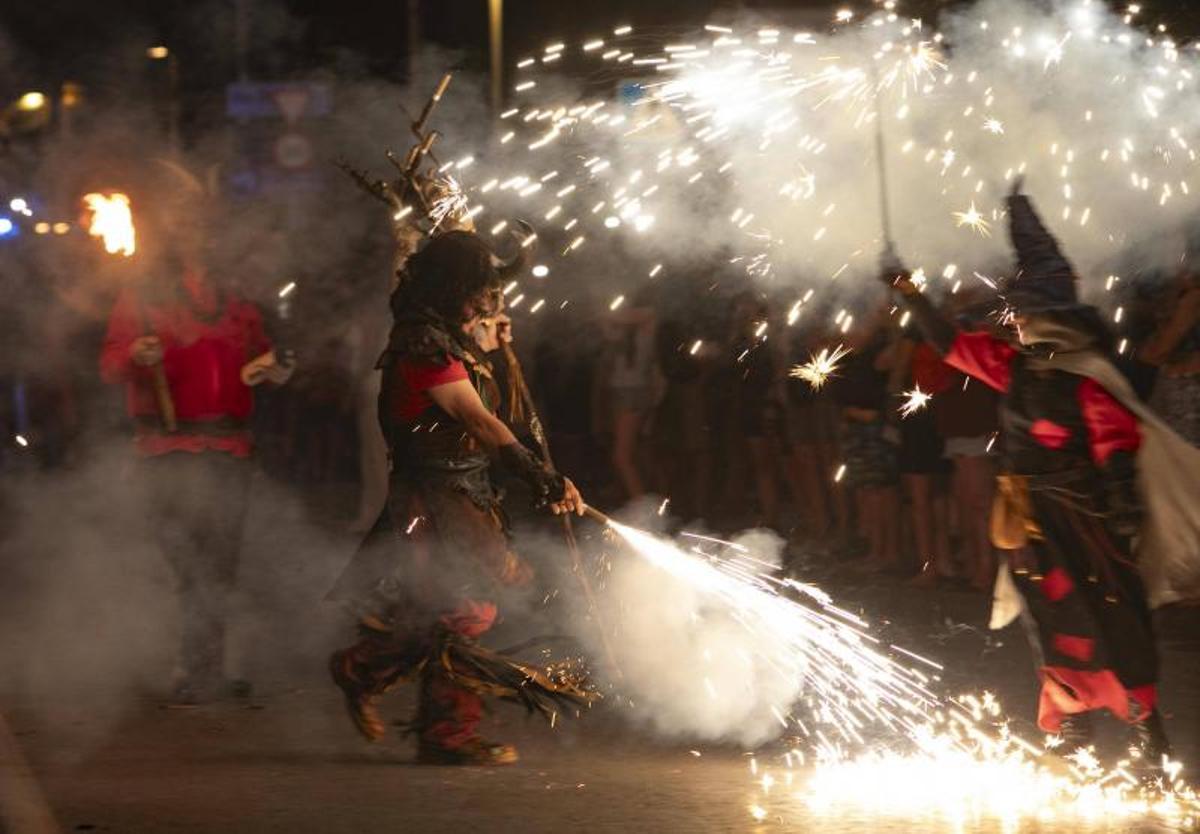 Correfoc, en la Nit de Sant Joan de 2025.