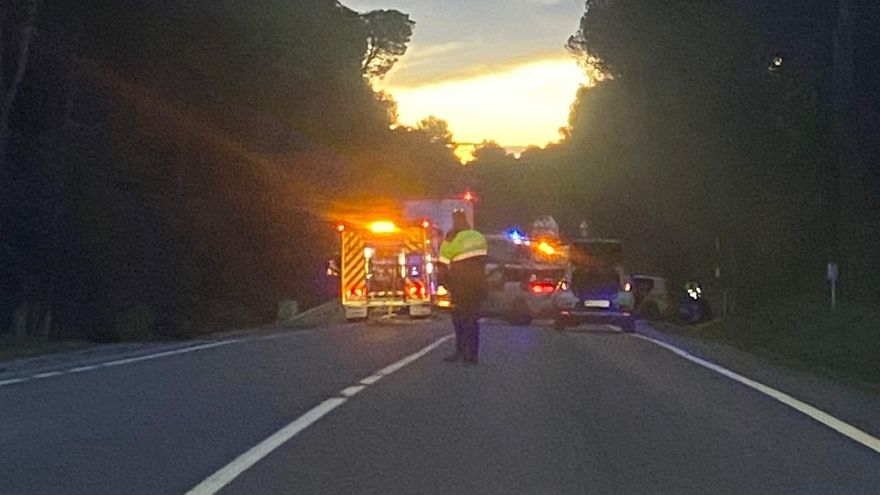 Un conductor drogat provoca un accident amb un ferit a Forallac