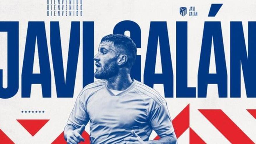 Javi Galán, nuevo jugador del Atlético de Madrid