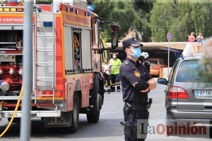 Explosión en una gasolinera de Cartagena