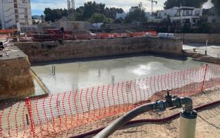 Sant Antoni ordena el cese del vertido de agua del subsuelo de un hotel al mar