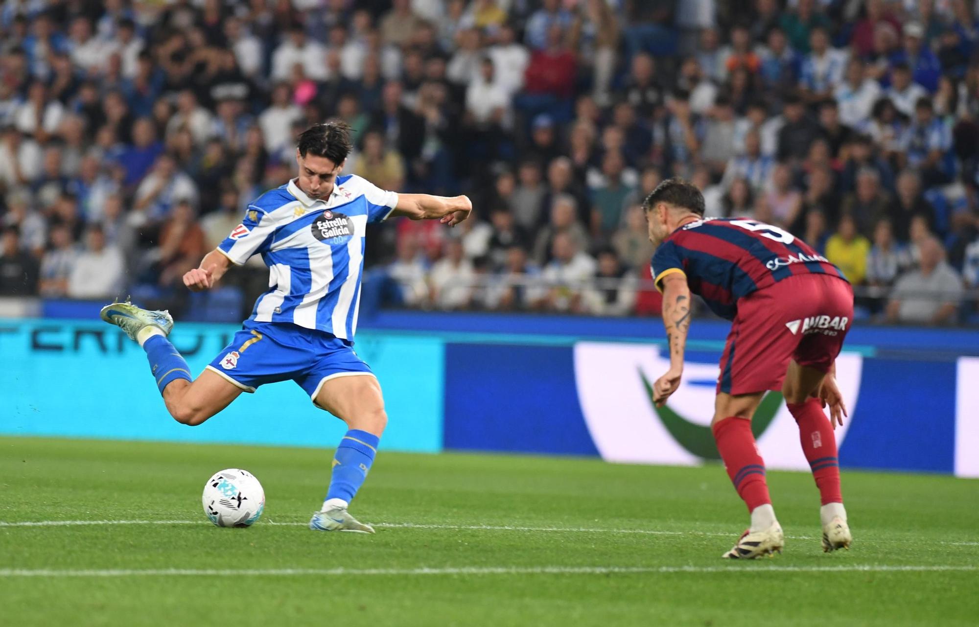 Las mejores imágenes del Deportivo - Huesca