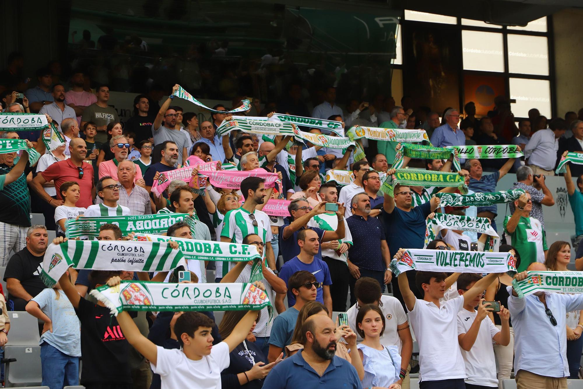 Las imágenes de la afición del Córdoba CF - Sanse