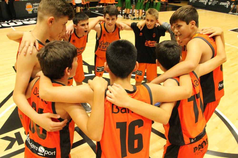 Partidos del Valencia Basket femenino y masculino