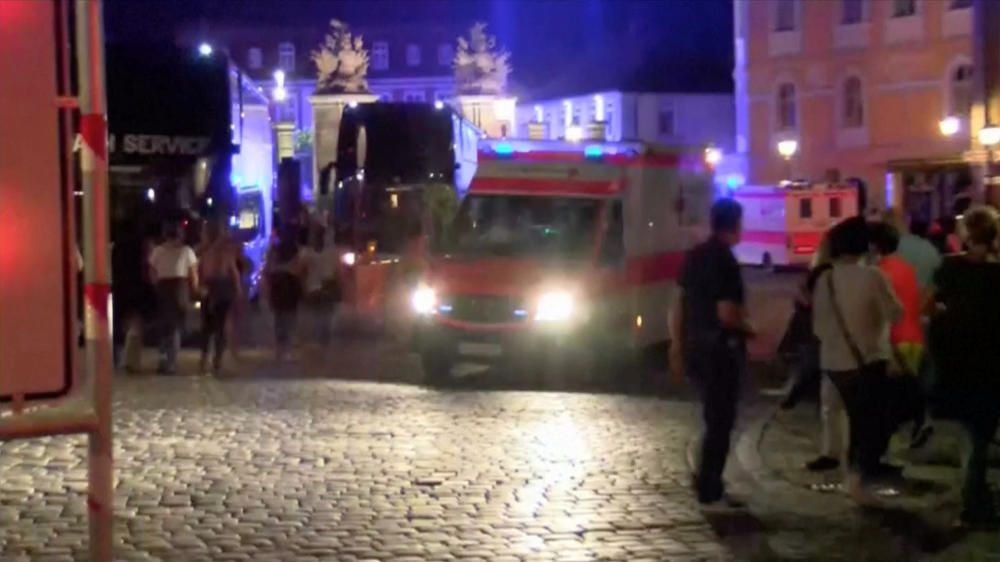 Un muerto por una bomba en la entrada de un festival de música en Alemania