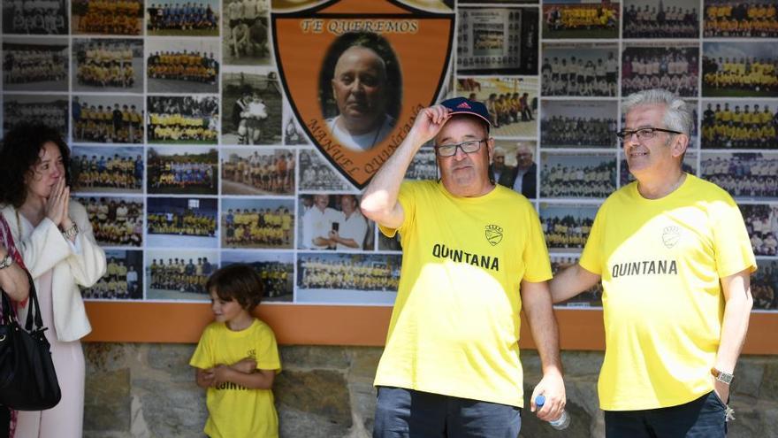 Homenaje del fútbol coruñés a Manuel Quintana