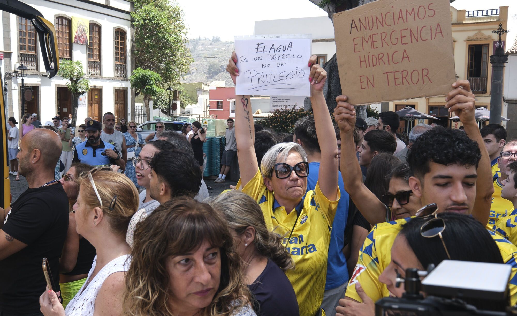 Ofrenda anual de la UD Las Palmas a la Virgen del Pino