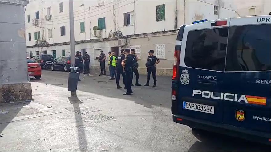 La Policía toma la barriada de Corea, en Palma
