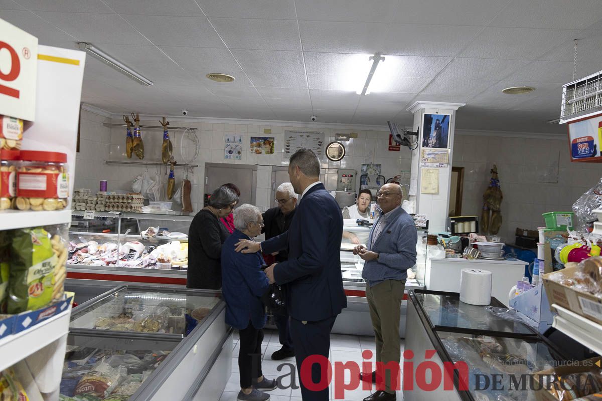 Corporación, Cofradía y Bandos realizan la 'Pedimenta' en Caravaca