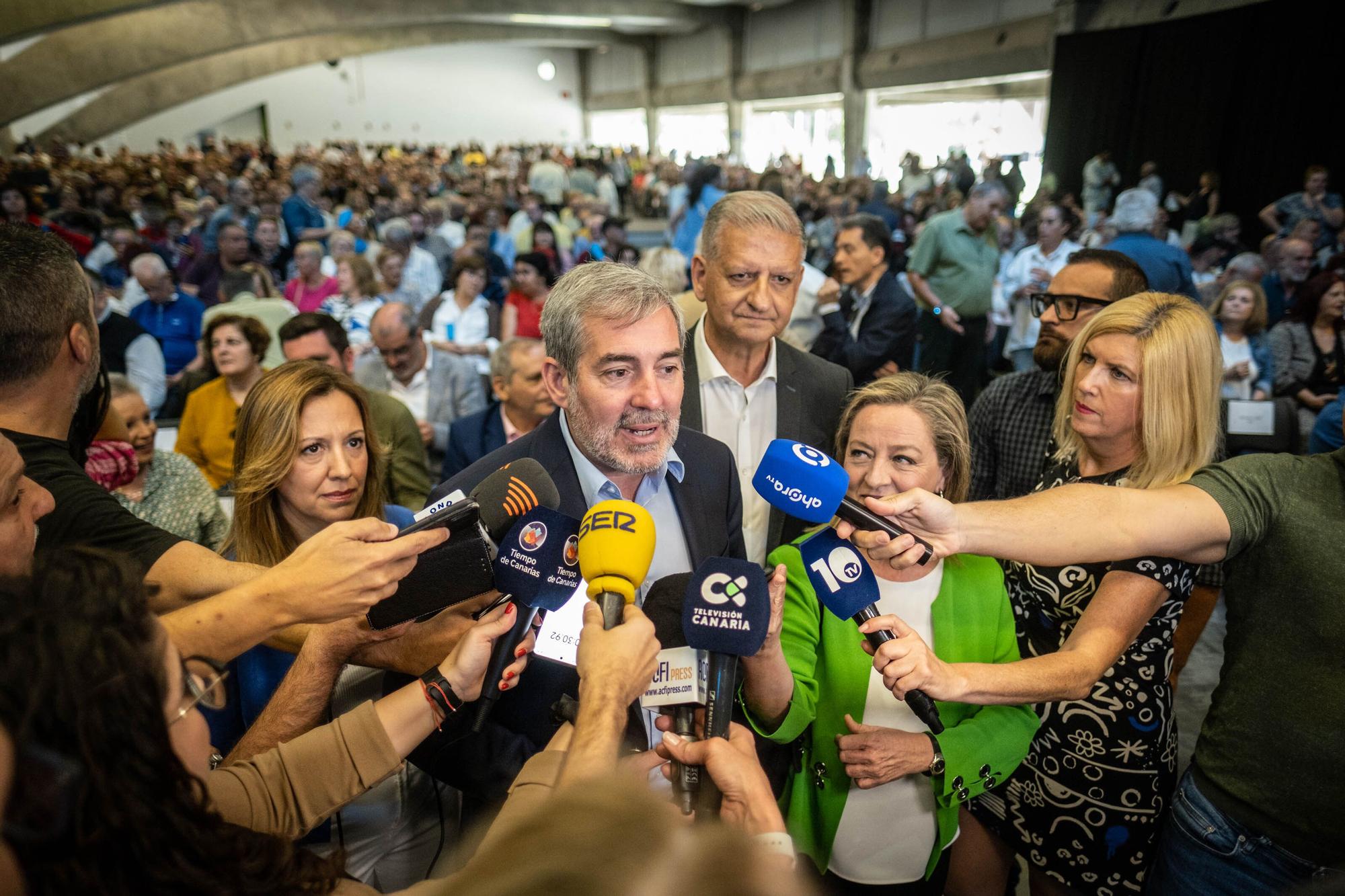 Candidaturas de Coalición Canaria en Tenerife.