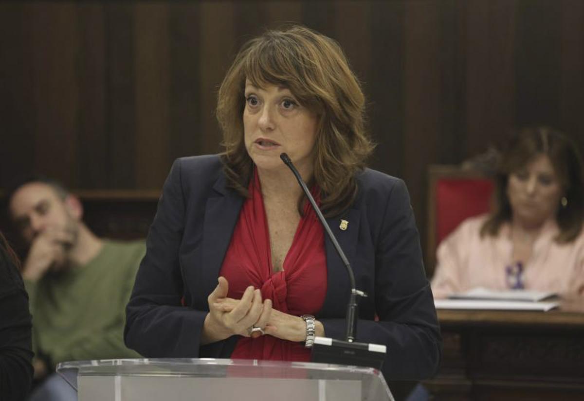 Maria Josep Picó en el pleno