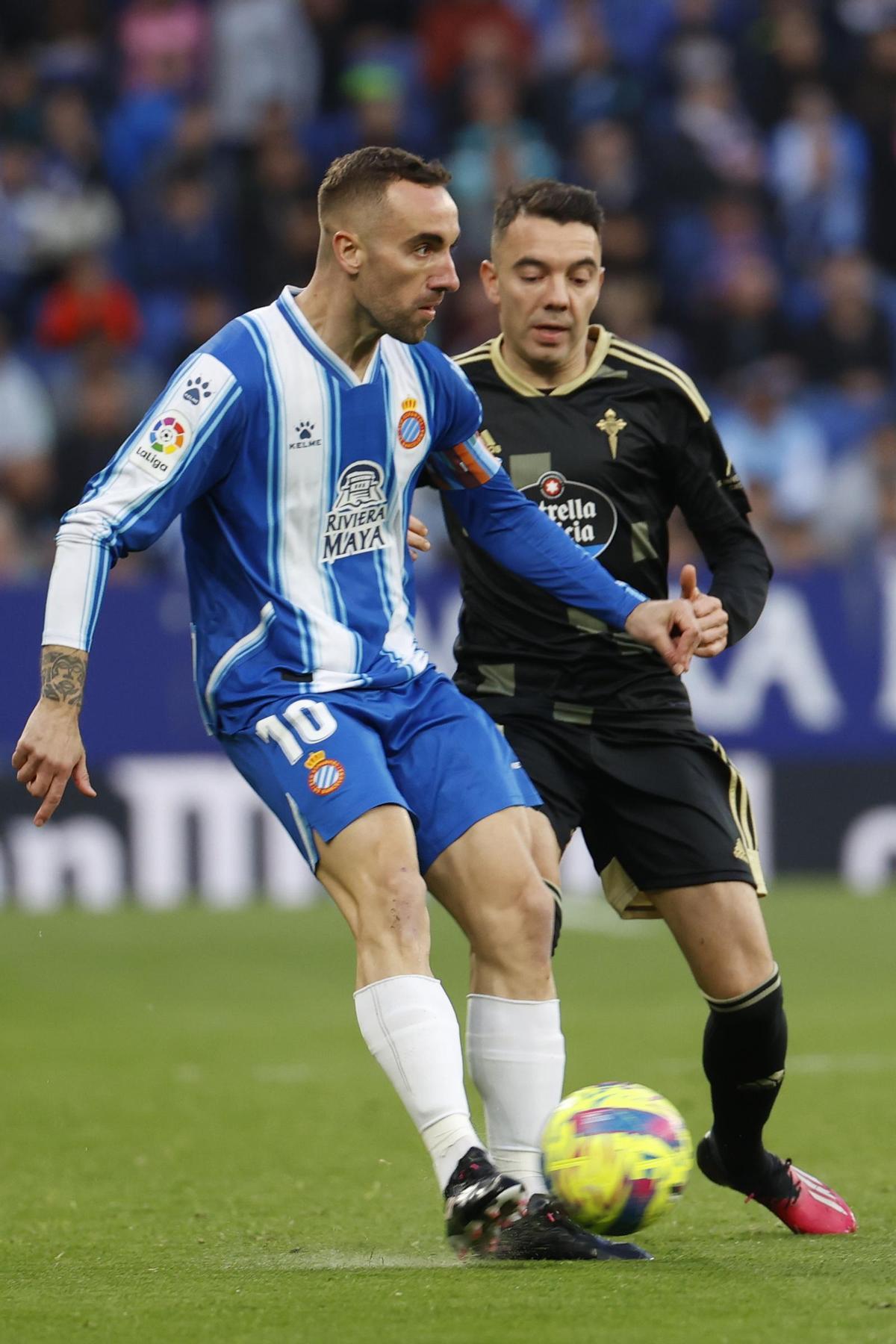 Las mejores imágenes del partido entre el Espanyol y el Celta