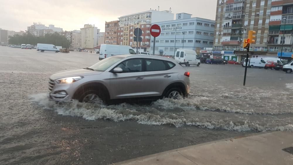 Avenida de Europa, en Málaga capital.