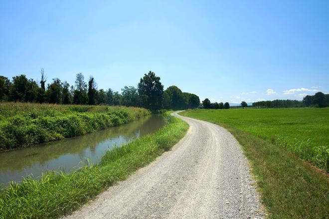 Vía Francigena, Italia, Bici