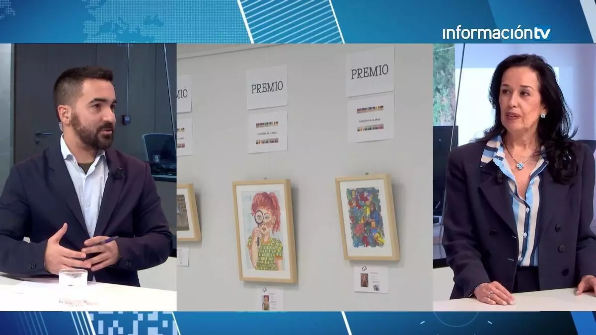 Exposición de dibujos de escolares en el Colegio de Médicos de Alicante hasta el 6 de marzo