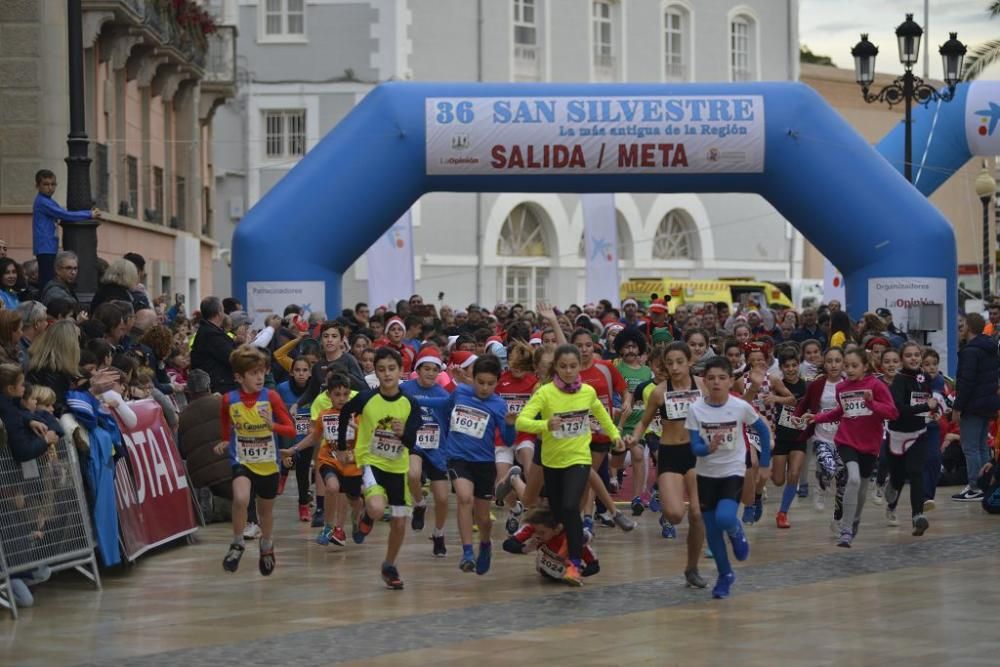 San Silvestre de Cartagena: Categorías infantiles