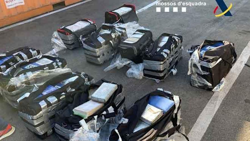Hallados 500 kilos de cocaína en un contenedor del puerto de Barcelona
