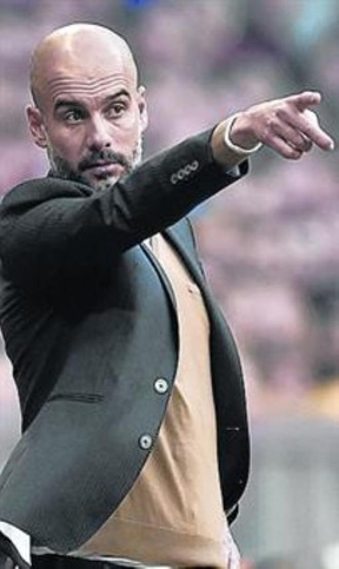 Guardiola tiene al City en la sala de espera