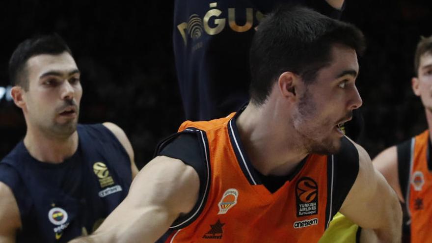 El Valencia BC cae ante el Fenerbahce en la Fonteta