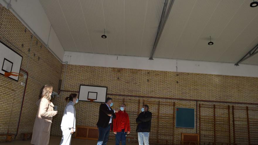 Inspección del remodelado gimnasio. | // FDV