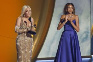 Beyoncé gana el Grammy al mejor álbum del año y esta es su reacción
